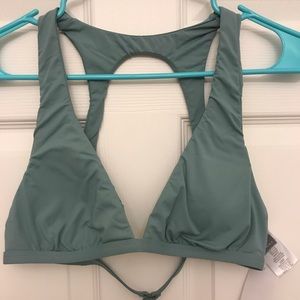 O’Neill saltwater solids high neck bikini top